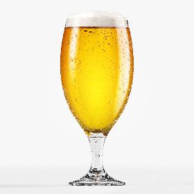 3D Beer Glass model